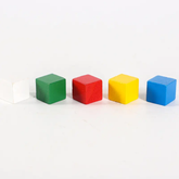 Wooden colorful blocks